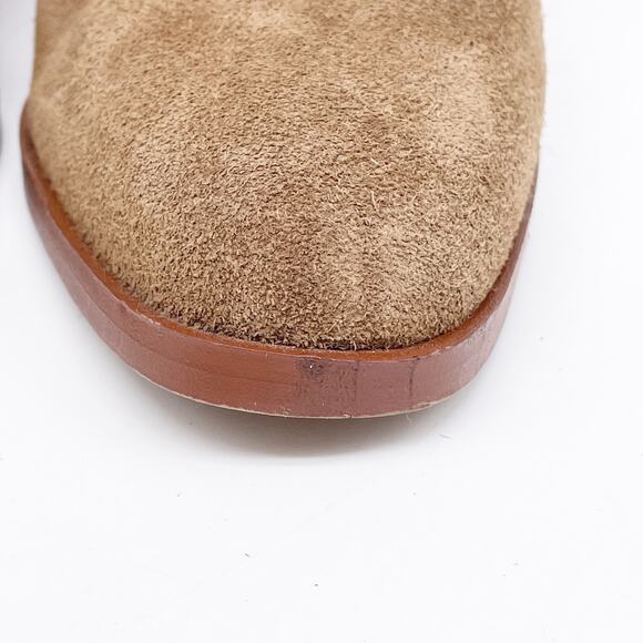 Steve Madden Women's Rhiannon Chelsea Boot Cognac Suede Size 7M - Picture 10 of 13